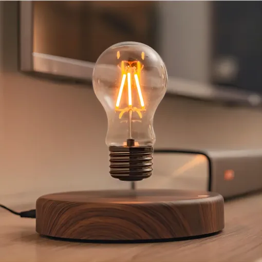 Magnetic Levitation Lamp Creativity Floating Glass 1